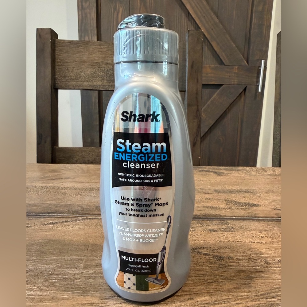 Shark Steam Spray Mop Energized Cleanser Multi Floor Waterfall Fresh Sealed 20oz